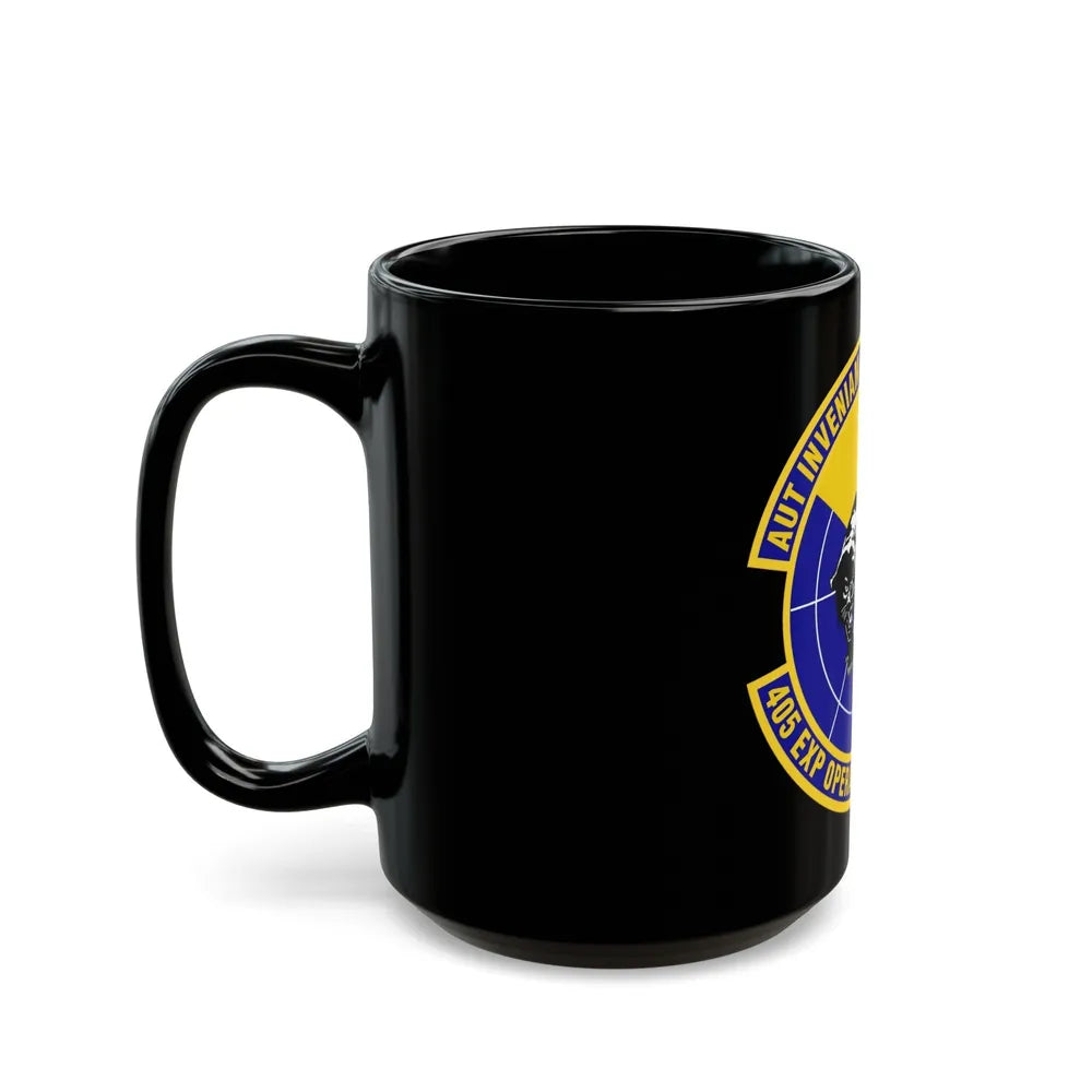 405th Expeditionary Operations Support Squadron (U.S. Air Force) Black Coffee Mug-Go Mug Yourself