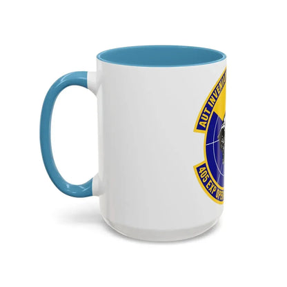 405th Expeditionary Operations Support Squadron (U.S. Air Force) Accent Coffee Mug - Go Mug Yourself