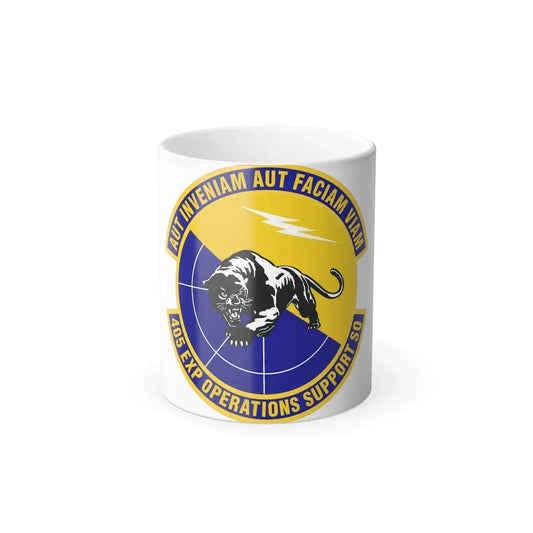 405th Expeditionary Operations Support Squadron (U.S. Air Force) Color Changing Coffee Mug 11oz - Go Mug Yourself