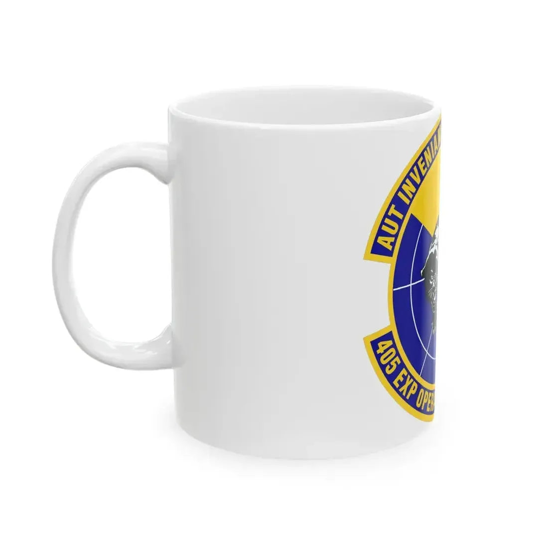 405th Expeditionary Operations Support Squadron (U.S. Air Force) White Coffee Mug - Go Mug Yourself