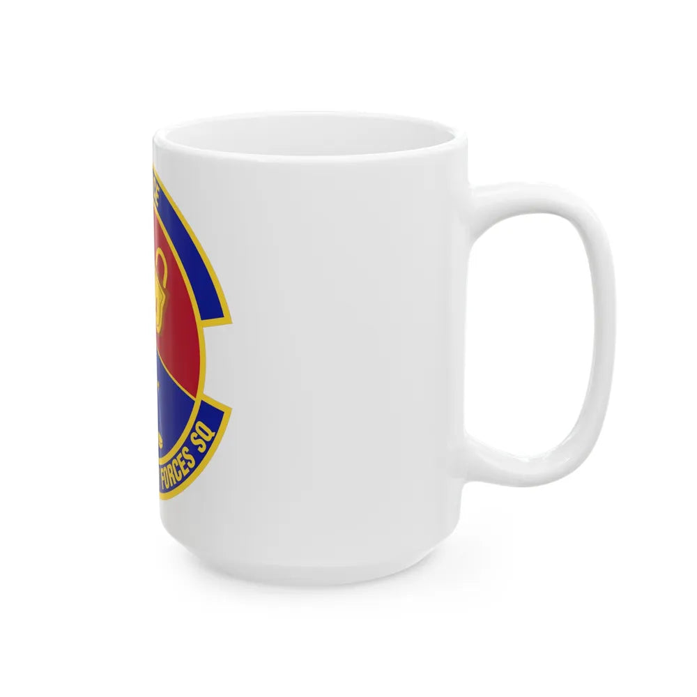 405th Expeditionary Security Forces Squadron (U.S. Air Force) White Coffee Mug-Go Mug Yourself