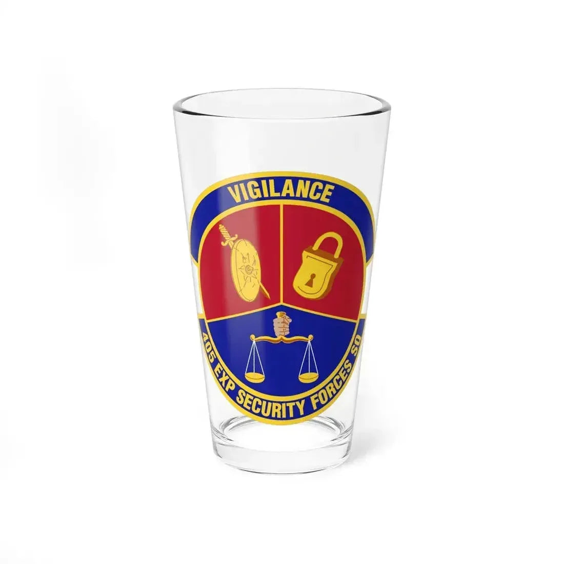 405th Expeditionary Security Forces Squadron (U.S. Air Force) Pint Glass 16oz 16oz - Go Mug Yourself