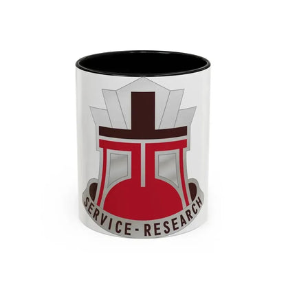 406 Medical Laboratory (U.S. Army) Accent Coffee Mug 11oz Black - Go Mug Yourself