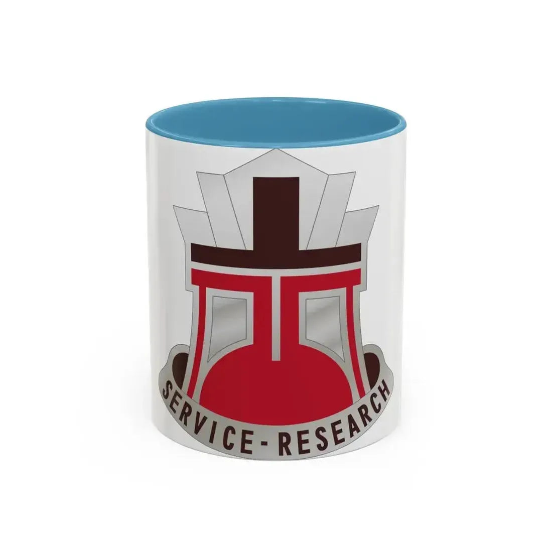 406 Medical Laboratory (U.S. Army) Accent Coffee Mug 11oz Light Blue - Go Mug Yourself