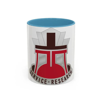 406 Medical Laboratory (U.S. Army) Accent Coffee Mug 11oz Light Blue - Go Mug Yourself