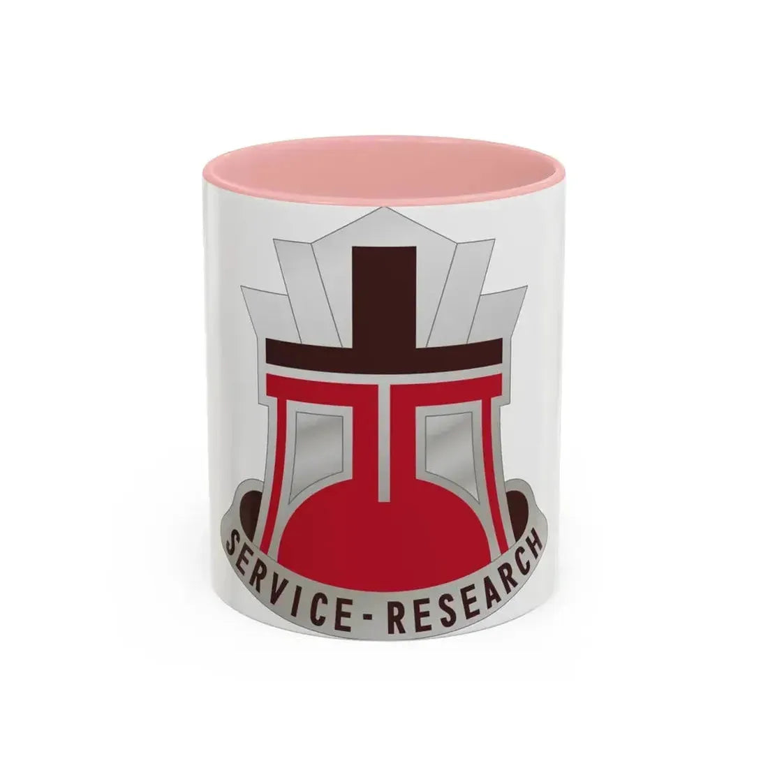 406 Medical Laboratory (U.S. Army) Accent Coffee Mug 11oz Pink - Go Mug Yourself