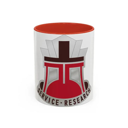 406 Medical Laboratory (U.S. Army) Accent Coffee Mug 11oz Red - Go Mug Yourself