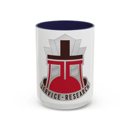 406 Medical Laboratory (U.S. Army) Accent Coffee Mug 15oz Navy - Go Mug Yourself