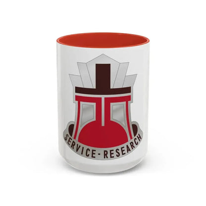 406 Medical Laboratory (U.S. Army) Accent Coffee Mug 15oz Red - Go Mug Yourself