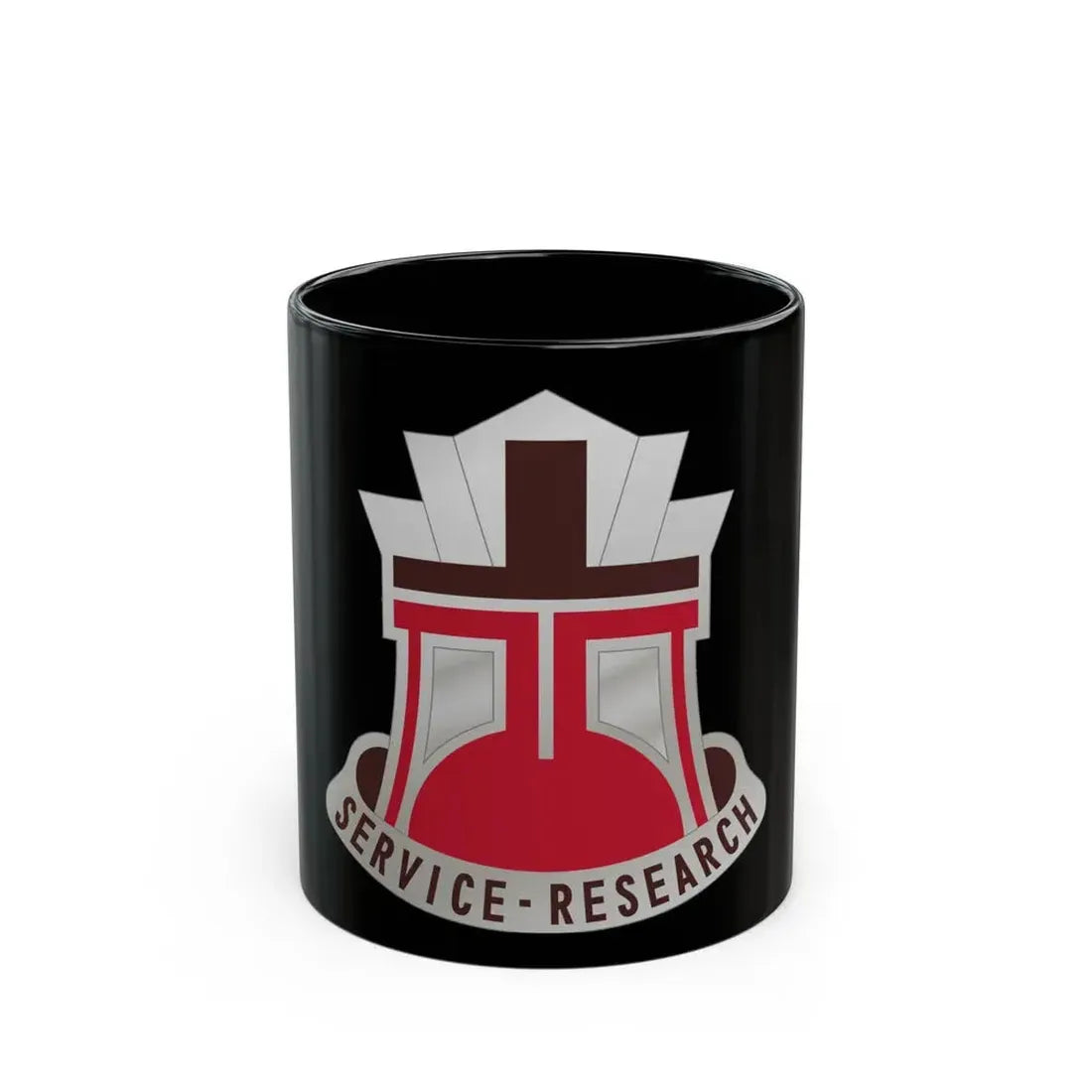 406 Medical Laboratory (U.S. Army) Black Coffee Mug 11oz - Go Mug Yourself