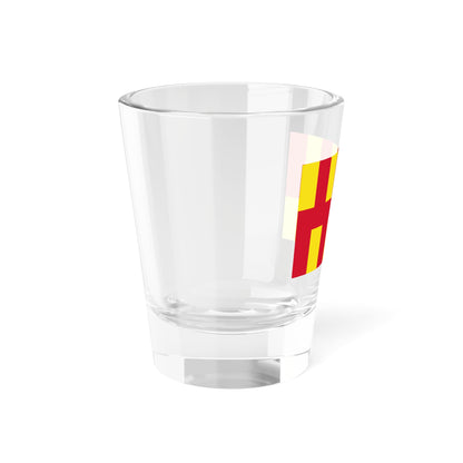 Flag of Northumberland UK - Shot Glass 1.5oz