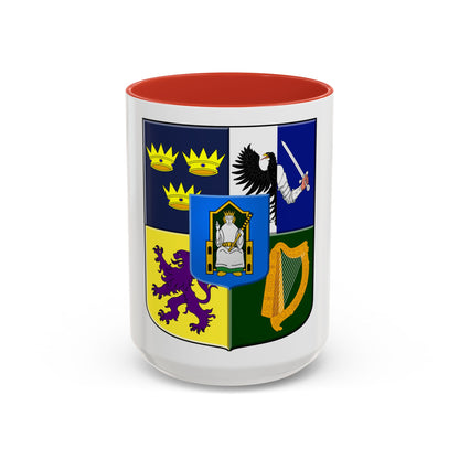 Provincial arms of Ireland, 1651 - Accent Coffee Mug