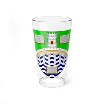 University of Stirling arms (Scotland) (Coat of Arms) Pint Glass 16oz