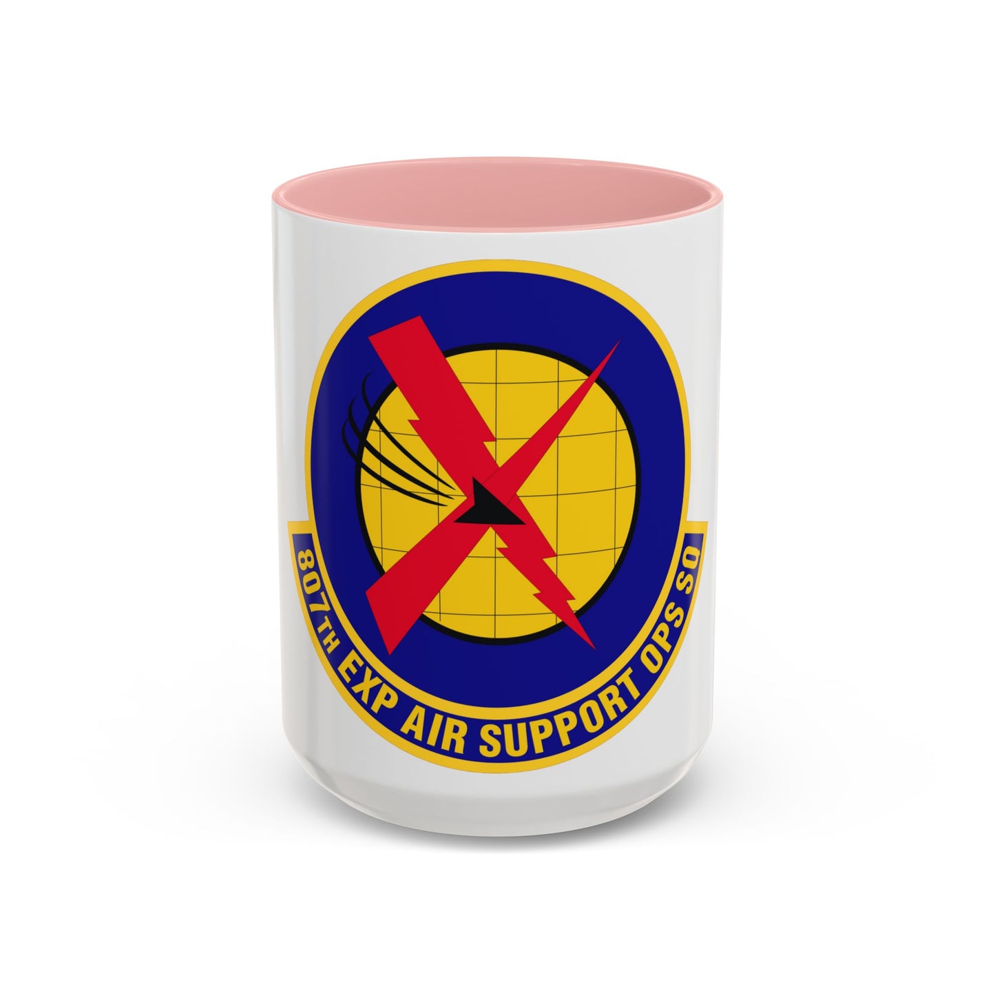 807th Expeditionary Air Support Operations Squadron (U.S. Air Force) Accent Coffee Mug