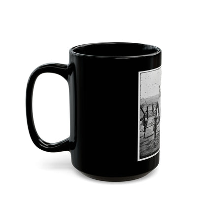 Atlanta, Georgia. Sherman's Men In Confederate Fort-2 (U.S. Civil War) Black Coffee Mug