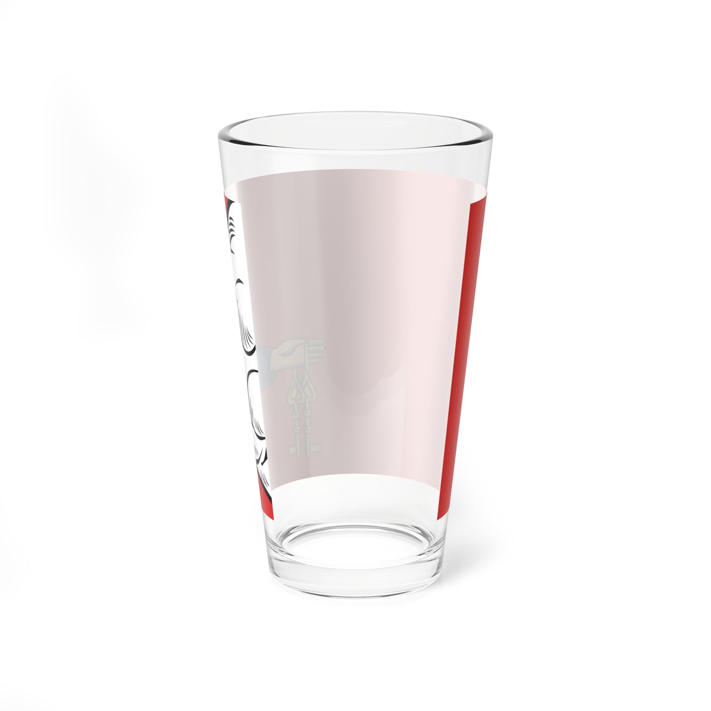 Flag of Petrovsky rayon Saratov oblast (Russia) Pint Glass 16oz