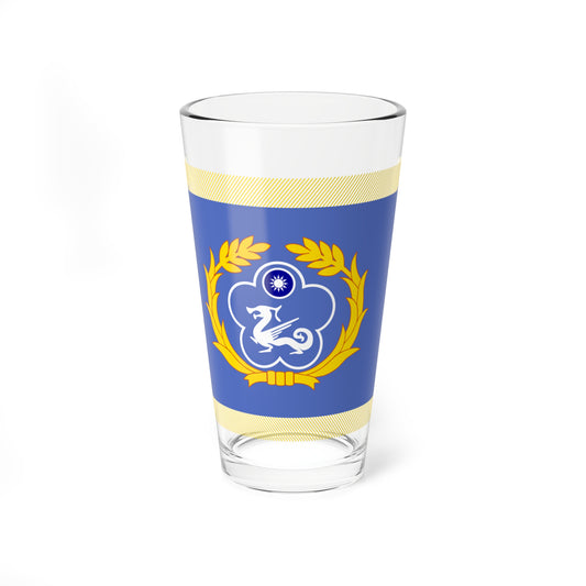 ROCCG Unit Flag (China) Pint Glass 16oz