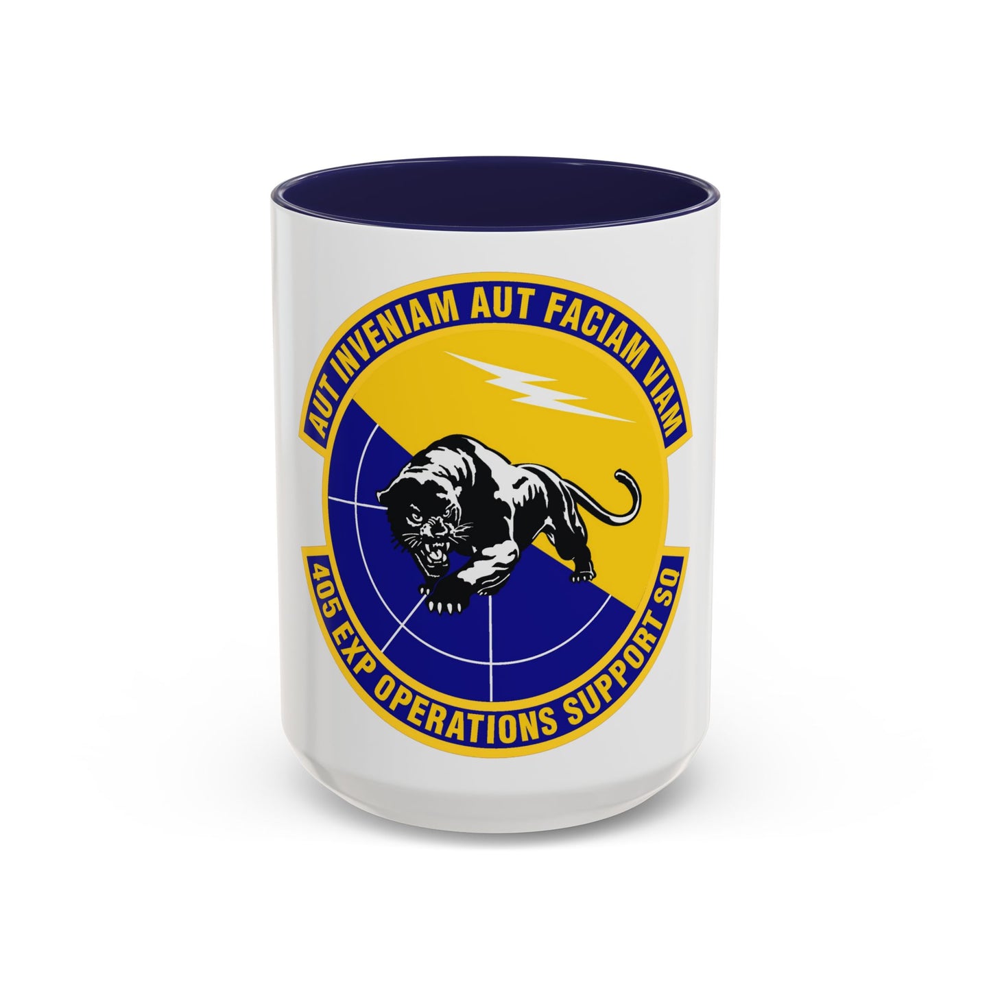405th Expeditionary Operations Support Squadron (U.S. Air Force) Accent Coffee Mug