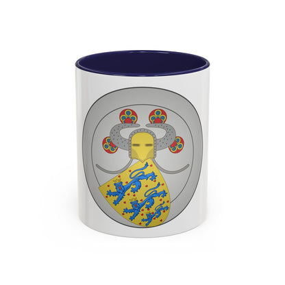 Coat of arms of Valdemar IV of Denmark - Accent Coffee Mug