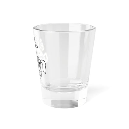 Pahonia of Coat of Arms of Mahiloŭ (Belarus) (Coat of Arms) Shot Glass 1.5oz