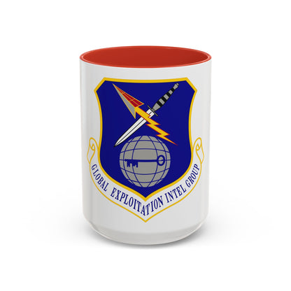 Global Exploitation Intelligence Group (U.S. Air Force) Accent Coffee Mug