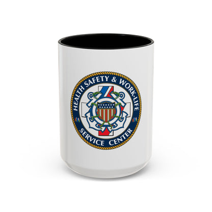 HSWL Service Center (U.S. Coast Guard) Accent Coffee Mug