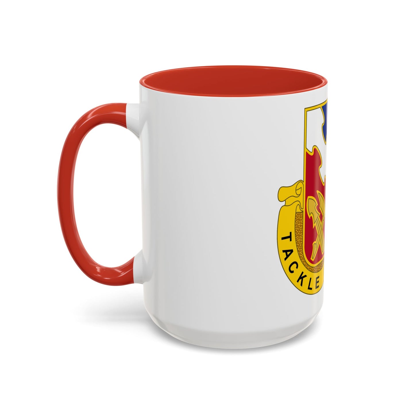 863 Engineer Battalion (U.S. Army) Accent Coffee Mug