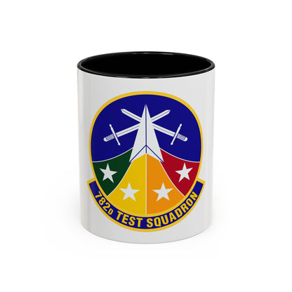 782d Test Squadron (U.S. Air Force) Accent Coffee Mug
