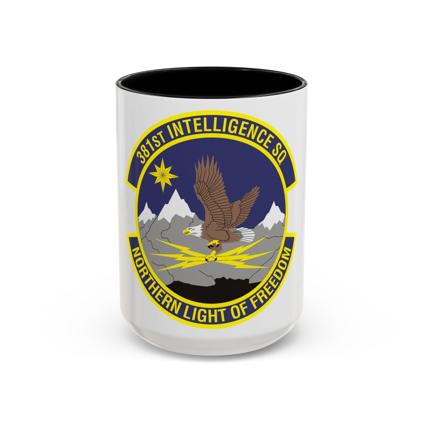 381st Intelligence Squadron (U.S. Air Force) Accent Coffee Mug