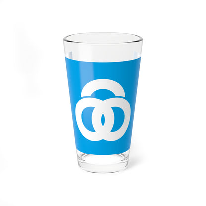 Flag of Seidan Hyōgo 1959-2005 (Japan) Pint Glass 16oz