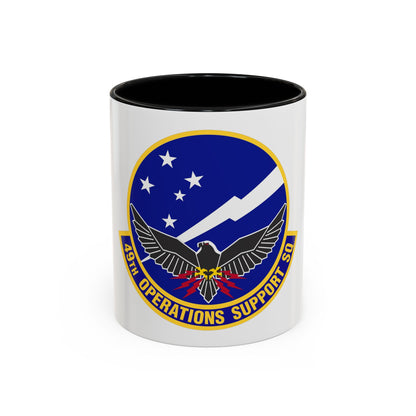 49th Operations Support Squadron (U.S. Air Force) Accent Coffee Mug