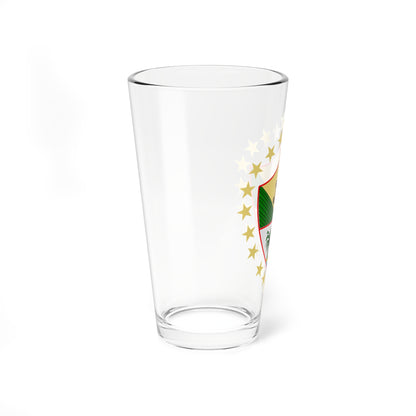Coat of arms Suchitepéquez (Guatemala) (Coat of Arms) Pint Glass 16oz