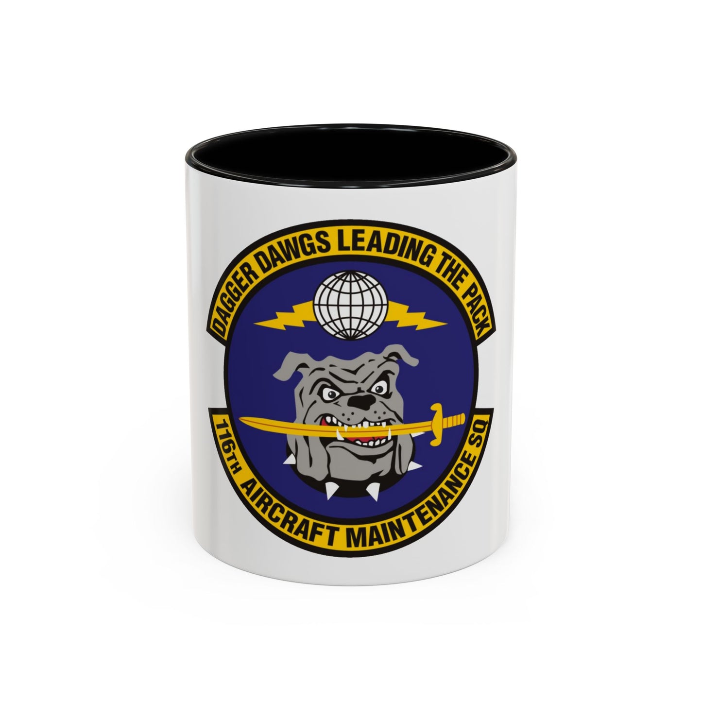 116th Aircraft Maintenance Squadron (U.S. Air Force) Accent Coffee Mug