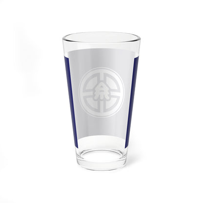 Flag of Itoda Fukuoka no text (Japan) Pint Glass 16oz