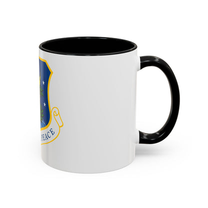 91st Space Wing (U.S. Air Force) Accent Coffee Mug