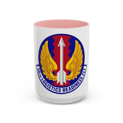50th Logistics Readiness Flight (U.S. Air Force) Accent Coffee Mug