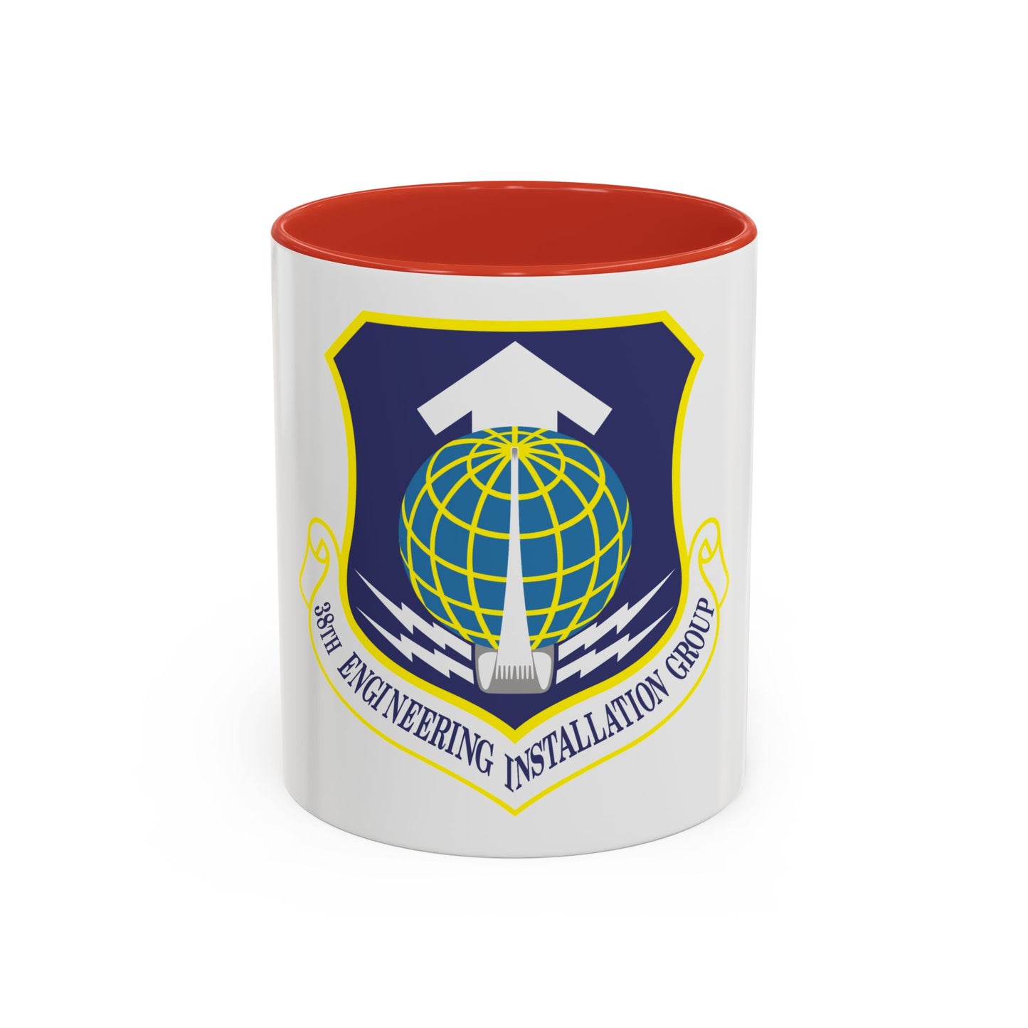 38th Engineering Installation Group (U.S. Air Force) Accent Coffee Mug