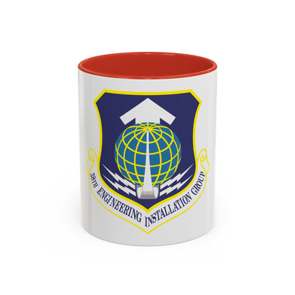 38th Engineering Installation Group (U.S. Air Force) Accent Coffee Mug
