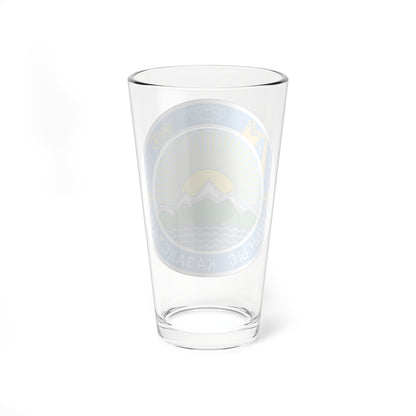 Coats of arms of East Kazakhstan Province (Kazakhstan) (Coat of Arms) Pint Glass 16oz