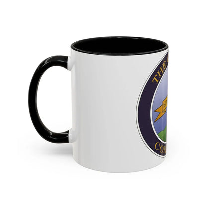 Seal of Corning NY - Accent Coffee Mug-Go Mug Yourself