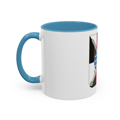 527 Military Intelligence Battalion 2 (U.S. Army) Accent Coffee Mug