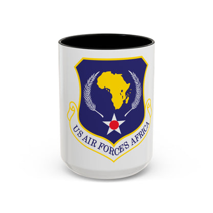 USAF Africa (U.S. Air Force) Accent Coffee Mug