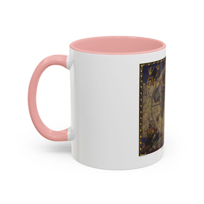 Map of Discovery- Eastern Hemisphere (1928) (Map) Accent Coffee Mug