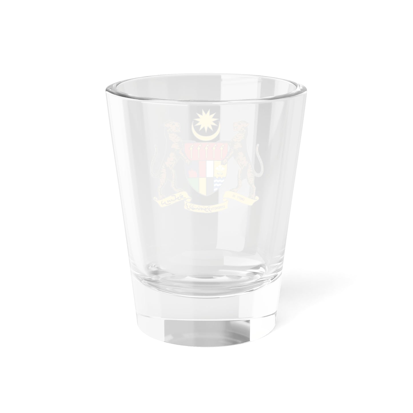 Coat of arms of the Federation of Malaya - Shot Glass 1.5oz