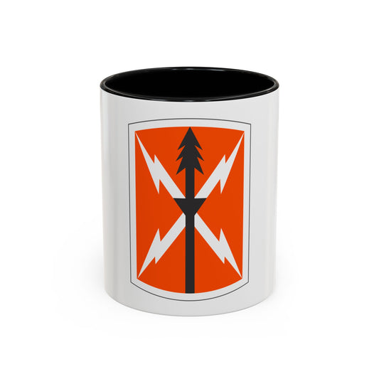 516 Signal Brigade 3 (U.S. Army) Accent Coffee Mug