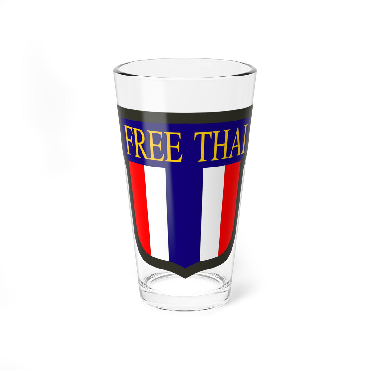 Free Thai insignia (Thailand) (Coat of Arms) Pint Glass 16oz