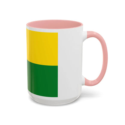 Flag of Abejorral Colombia - Accent Coffee Mug-Go Mug Yourself