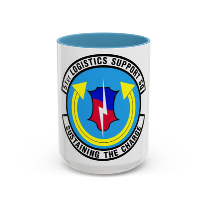 51st Logistics Support Squadron (U.S. Air Force) Accent Coffee Mug