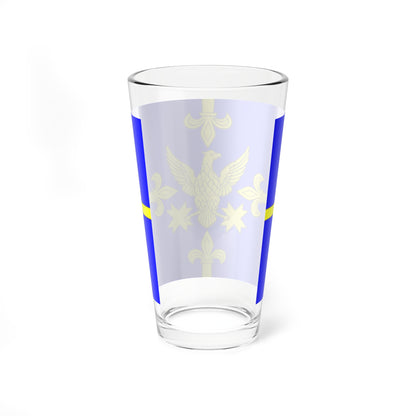 Flag Razmetelevo Leningrad oblast (Russia) Pint Glass 16oz