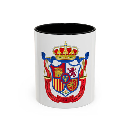 Coat of Arms of the General Council of Spanish Lawyers - Accent Coffee Mug